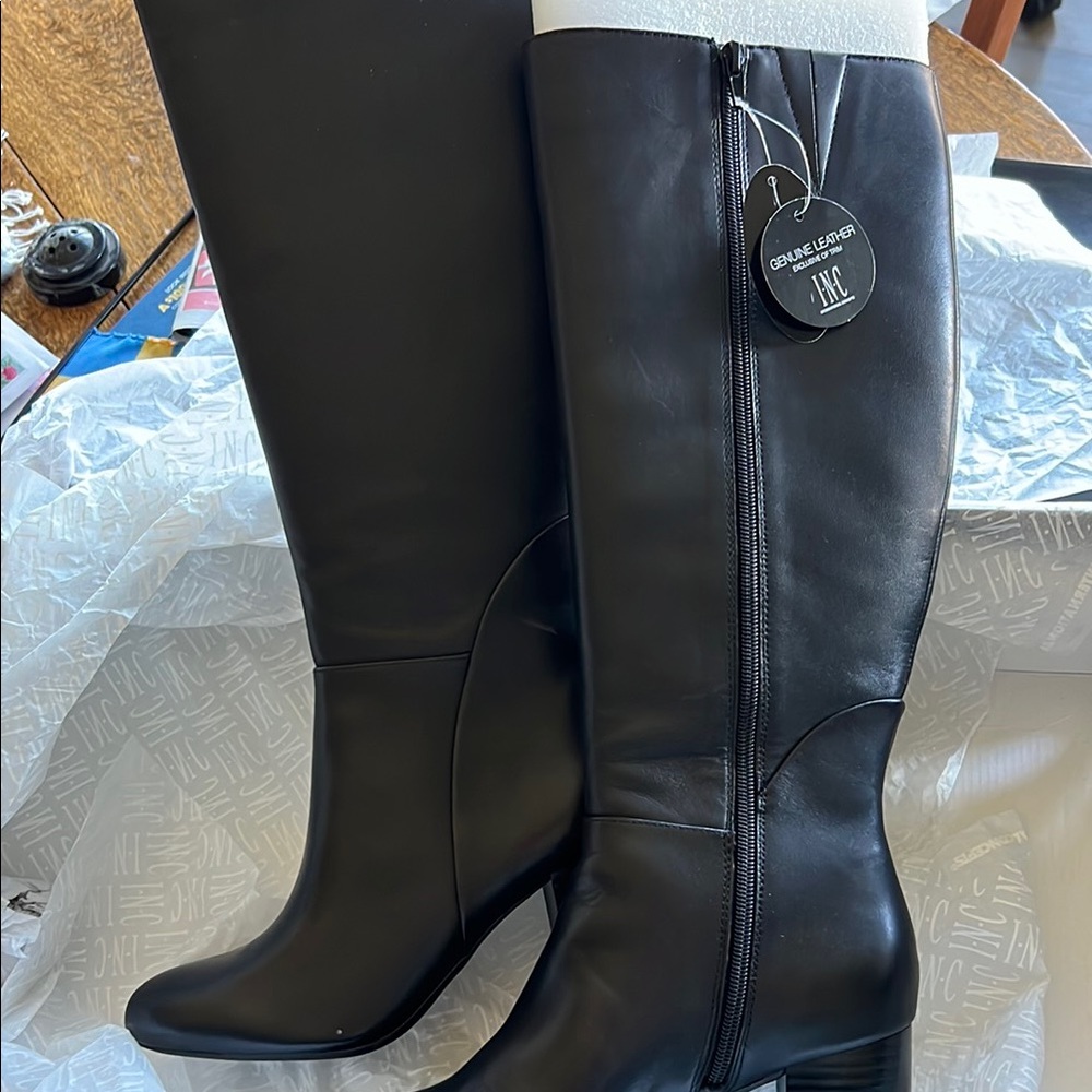 Black Knee-High Women's Boots
